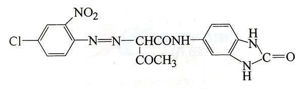 顏料橙36分子結構圖